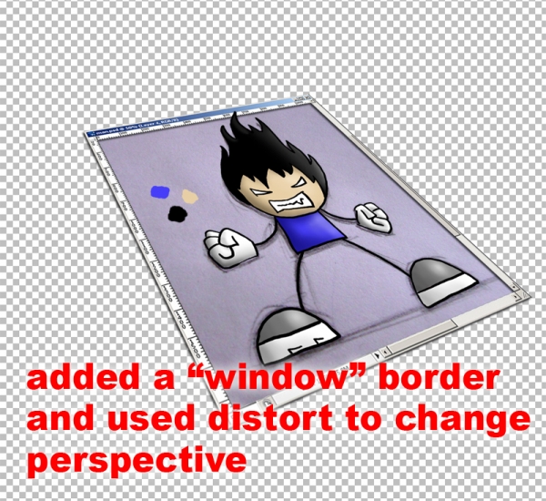 Creation of coming to life: Step 4
